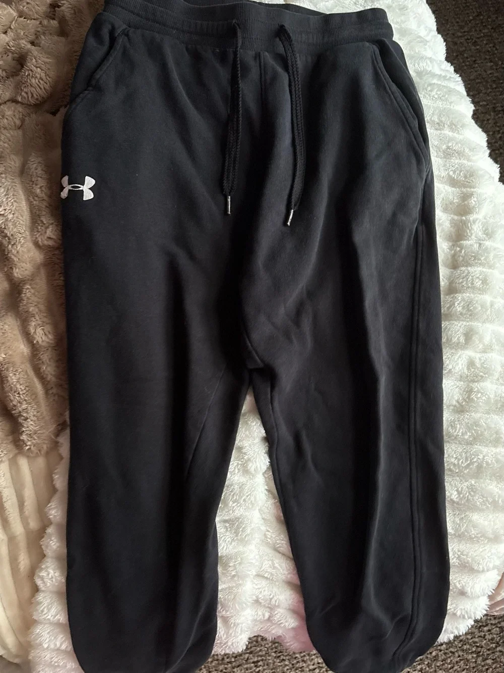 Under Armour Black Fleece Jogger Sweatpants